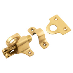 Fanlight Catch - Polished Brass