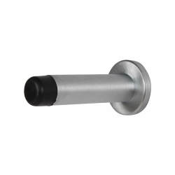 Hampstead Concealed Fixing Projection Door Stop - 70mm Projection - Satin Chrome