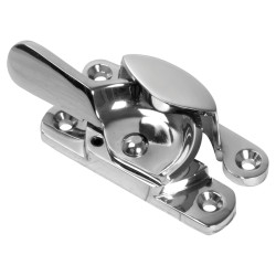 Altro Heavy Duty 14mm Narrow Keep Locking Fitch Sash Window Fastener - 65 x 14mm - Polished Chrome