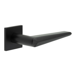 CRES by Frelan Black Fixed Dead Door Handles on Square Rose - CR-107 Range