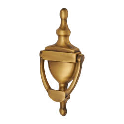 Heritage Brass by M Marcus Urn Door Knocker - 152 x 66mm - Antique Brass