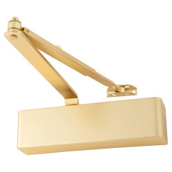 Eclipse 93 Series Fire Door Closer - Power Size 2-4 - Push/Pull Mounting - Satin Brass