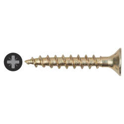 SPAX Yellox Pozi Countersunk Wood Screws Value Pack - 2.5 x 16mm - Yellow Zinc - Pack of 1000