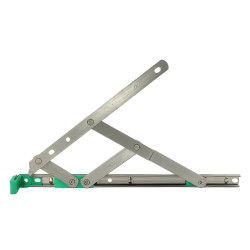 uPVC/Timber Egress Only Window Friction Stay Hinge - 17mm Stack - 16"/400mm - Side Hung - Pair