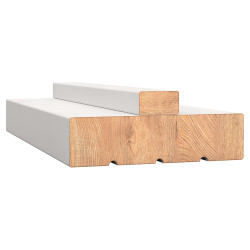 LPD Hardwood Door Lining with Loose Stop - Primed - 2130 x 125 x 28mm - White