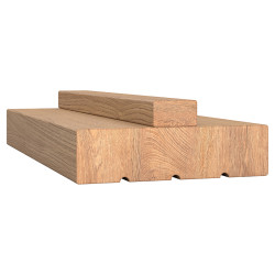 LPD Hardwood Door Lining with Loose Stop - Unfinished - 2130 x 133 x 28mm - Oak
