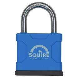 Squire ATL42SM Marine Grade All Weather Padlock - 40mm Body - 29 x 28mm Shackle - Blue