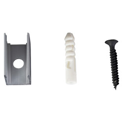 Integral LED 25mm Mounting Bracket Kit For 13 x 12mm Side Bend Neon Strip Light with Fixings