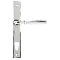 From The Anvil Newbury uPVC Slimline Multipoint Door Handle - 92mm c/c - Polished Stainless Steel