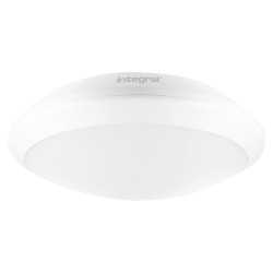 Integral LED 15W Tough-Shell+ LED Bulkhead Light with Emergency and Microwave - IP66 - 4000K - White