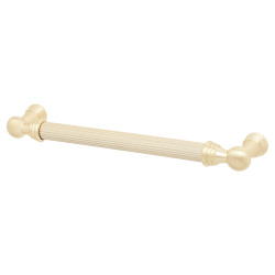 Altro Whitby Lines 10mm T-Bar Cabinet Pull Handle - 160mm Centres - Satin Brass