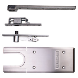 GEZE TS500NV Accessory Pack - Double Action - Satin Stainless Steel