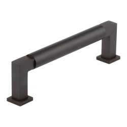 Burlington by Frelan Westminster 17.5mm D-Bar Cabinet Pull Handle - 128mm c/c - Dark Bronze