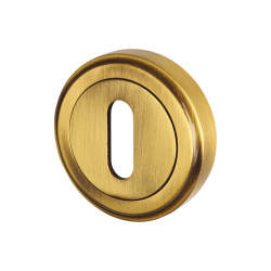 Heritage Brass by M Marcus Escutcheon - 48mm Diameter - Keyhole - Antique Brass