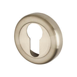 Altro Escutcheon - 50mm Diameter - Euro - Satin Nickel