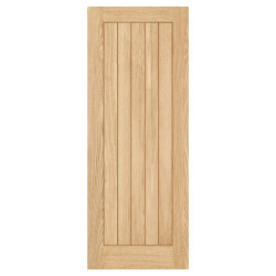 LPD Belize 5 Panel Pre-Finished Solid Internal Door - 1981 x 533 x 35mm - Oak