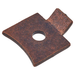 Altro Standard Flat Bookcase Clip - Bronze Plated - Pack of 10