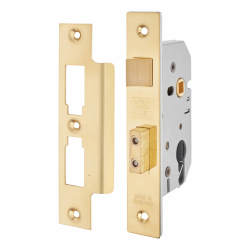 UNION 2249 Euro Profile Sashlock - 77.5mm Case - 57mm Backset - Polished Brass