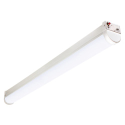 Integral LED Lightspan+ 38/63W Linkable LED Batten with Emergency - IP20 - 6ft/1800mm - 3/4/6300K