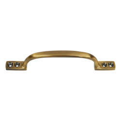 Heritage Brass by M Marcus Large Sash Window Pull Handle - 152mm Length - Antique Brass