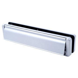Fab & Fix - uPVC/Timber - Nu-Mail Letter Plate - 310 x 68mm - Door Thickness 20-40mm - Premium Satin