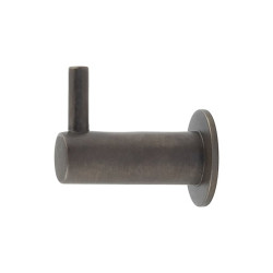 Hoxton by Frelan Single Coat Hook - 37 x 24mm - Dark Bronze