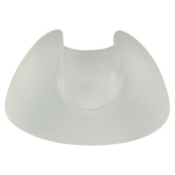 Altro Hairpin Leg Floor Protectors - 30mm Diameter - Clear - Pair