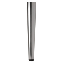 Rothley Tapered Adjustable Table Leg - 60 x 710mm - Chrome