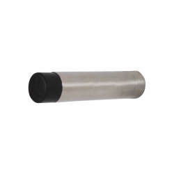 Hampstead Cylinder Projection Door Stop - 70mm Projection - Polished Stainless Steel