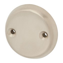Eclipse Anti-Ligature Escutcheon - 62mm Diameter - Blank - Face Fix - Satin Nickel