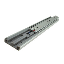 Klug 45.5mm Ball Bearing Soft Close Drawer Runner - Full Extension - 550mm Length - Zinc - 50 Pair