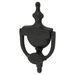 Heritage Brass by M Marcus Urn Door Knocker - 195 x 100mm - Matt Black