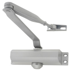 Light Duty Fire Door Closer - Power Size 3 - Push/Pull Mounting - Silver