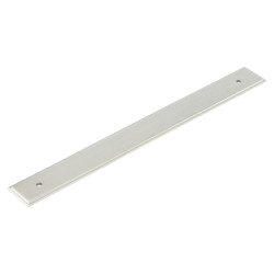 Frelan Hoxton Rushton Cabinet Handle Backplate Only - 268 x 30mm - Satin Nickel