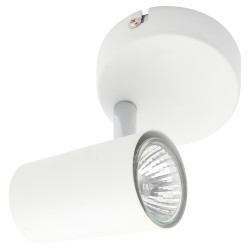 Forum Inlight Harvey Single Circular Ceiling Spotlight - White