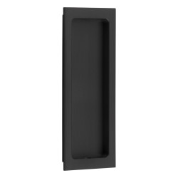 Burlington by Frelan Rectangular Flush Pull Handle - 150 x 55mm - Black