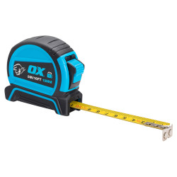 OX Pro Dual Auto Lock Tape Measure - 5m/ 16ft