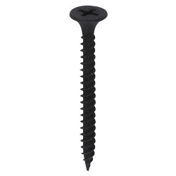 TIMCO Fine Thread Bugle Head Drywall Screws - 3.5 x 38mm - Dark Grey Phosphate - Pack of 200