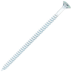 SiDAX General Purpose Pozi Countersunk Wood Screws - 4.0 x 80mm - Zinc Plated - Pack of 200