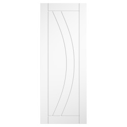 LPD Girona 3 Panel Primed Solid Internal Door - 1981 x 686 x 35mm - White