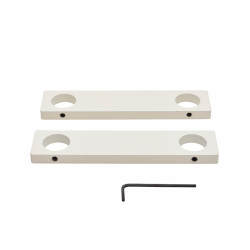 Lateral Spacer Window Bar - 4" - White - Pack of 2