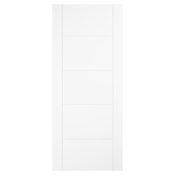 LPD Vancouver 5 Panel Primed Hollow Internal Door - 1981 x 457 x 35mm - White
