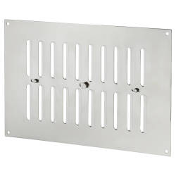 Altro Hit & Miss Vent - 242 x 165mm - Polished Stainless Steel