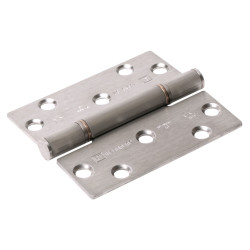 Royde & Tucker (H102) Hi-Load Grade 13 Butt Fire Door Hinge - 100 x 88 x 3mm - 304 Satin Stainless