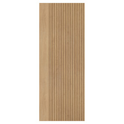 LPD Melbourne 20 Panel Pre-Finished Solid Internal Door - 1981 x 762 x 35mm - Oak