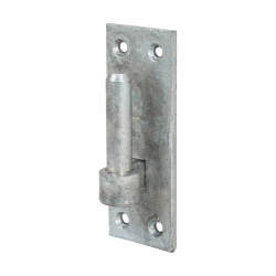 Medium Duty Hook On Plate - 19mm Pin - Galvanised - Pair