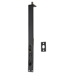 Altro Lever Action Flush Bolt - 300 x 25mm - Matt Black