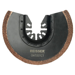 Reisser Half-Round Carbide Grit Multi Tool Blade - 85 x 20mm