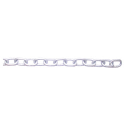 Welded Steel Chain - 6 x 42mm - 10m Length - Galvanised