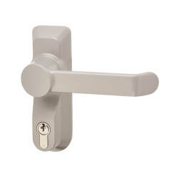 Briton 1413.LE.SE Outside Access Device - Lever - Silver